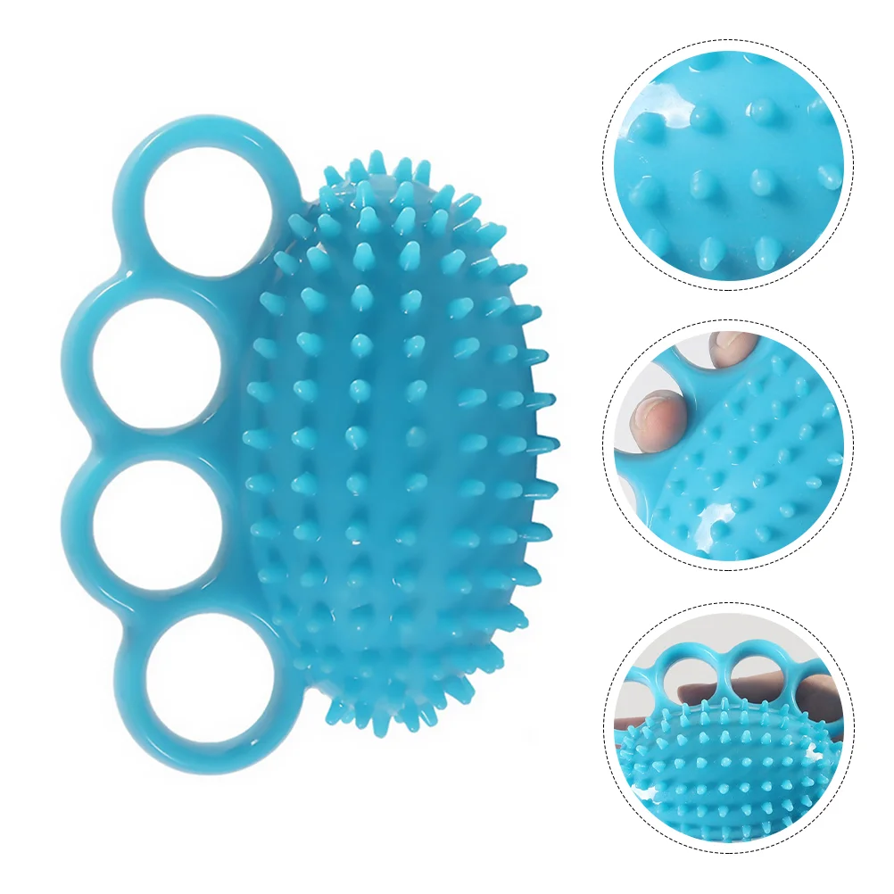 

Grip Hand Massage Ball Exerciser Finger Strength Trainer Stretcher Squeeze Guitar