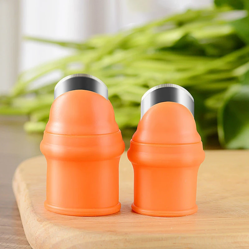 Finger Tools Thumb Cutter Protector Pruning Shears Garden Picking Plant Vegetables Separator Multifunction Kitchen Gadget 1set vegetable cutter garden tool finger protector finger guard fruit picker thumb brace