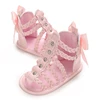 Summer Versatile Colored Baby High Top Sandals With Anti Slip And Wear-Resistant Soft Sole For Newborn Walking Shoes 4