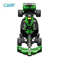 2024 MOC Sauber F1 Team C44 Formula-1 F1 Racing Car Number 24 Sports Car Building Blocks City KICK Car Bricks Toys Holiday Gifts 3