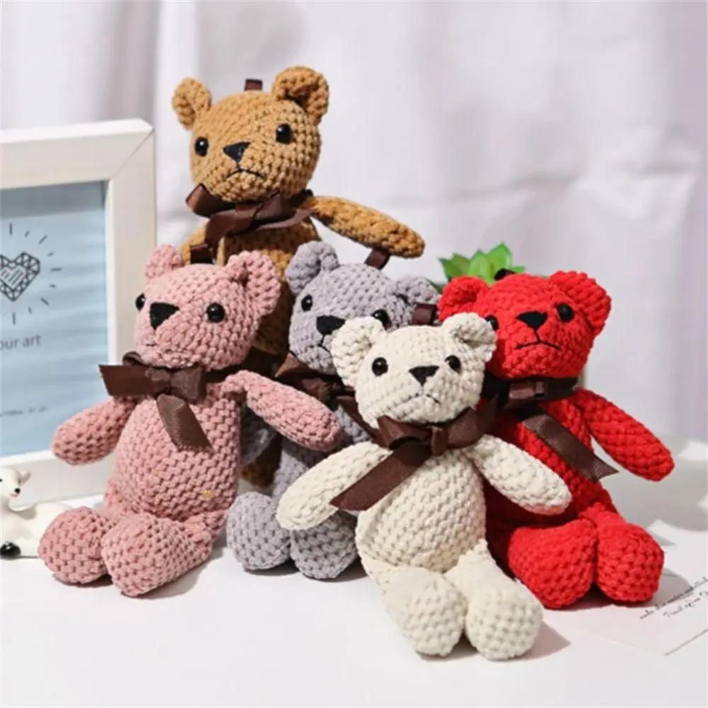 Gift Children Gift Key Pendant  Pendant  Decorations Soft Toys Bear  Bear Stuffed Toys Stuffed Animals