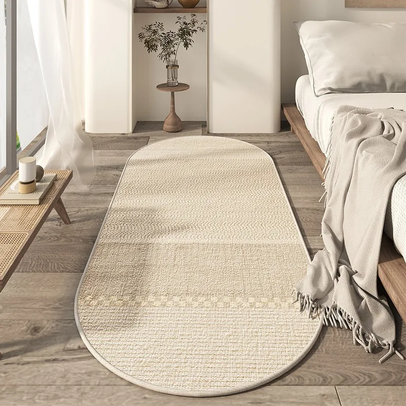Loop Pile Carpet for Kid Bedroom Bedside Mat Modern Minimalist Home Decoration Living Room Coffee Table Floor Mat Printed Carpet