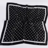 Summer new fashionable temperament wavelet dot 90CM large square scarf printed with fashionable square silk 2