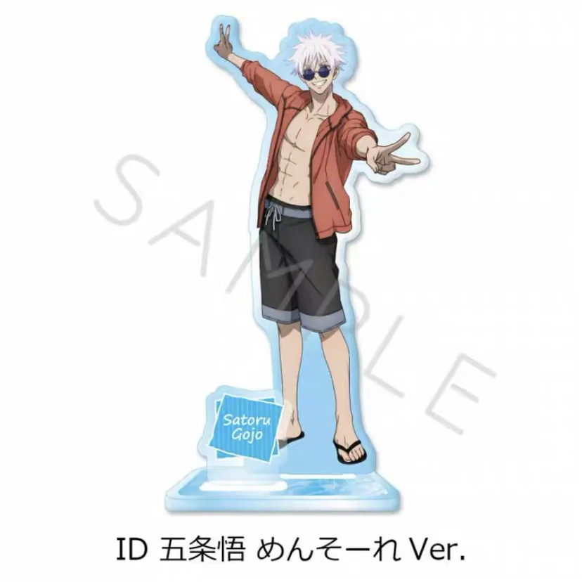 Jujutsu Kaisen Acrylic Standee: Satoru Gojo, Suguru Geto & Megumi Fushiguro Character Toy