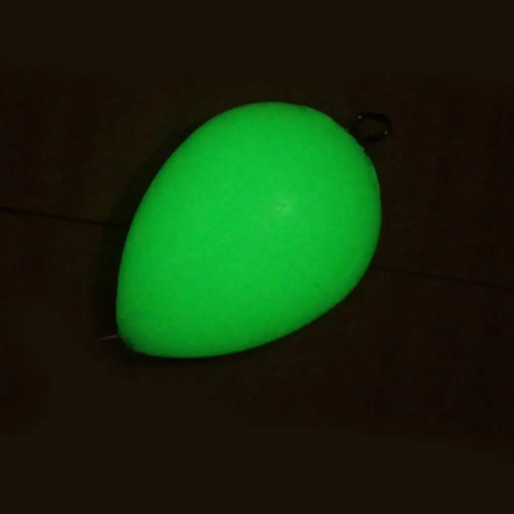 Fishing Egg Float Durable PP Solid Night Luminous Booster Fishing Bobber Equipment
