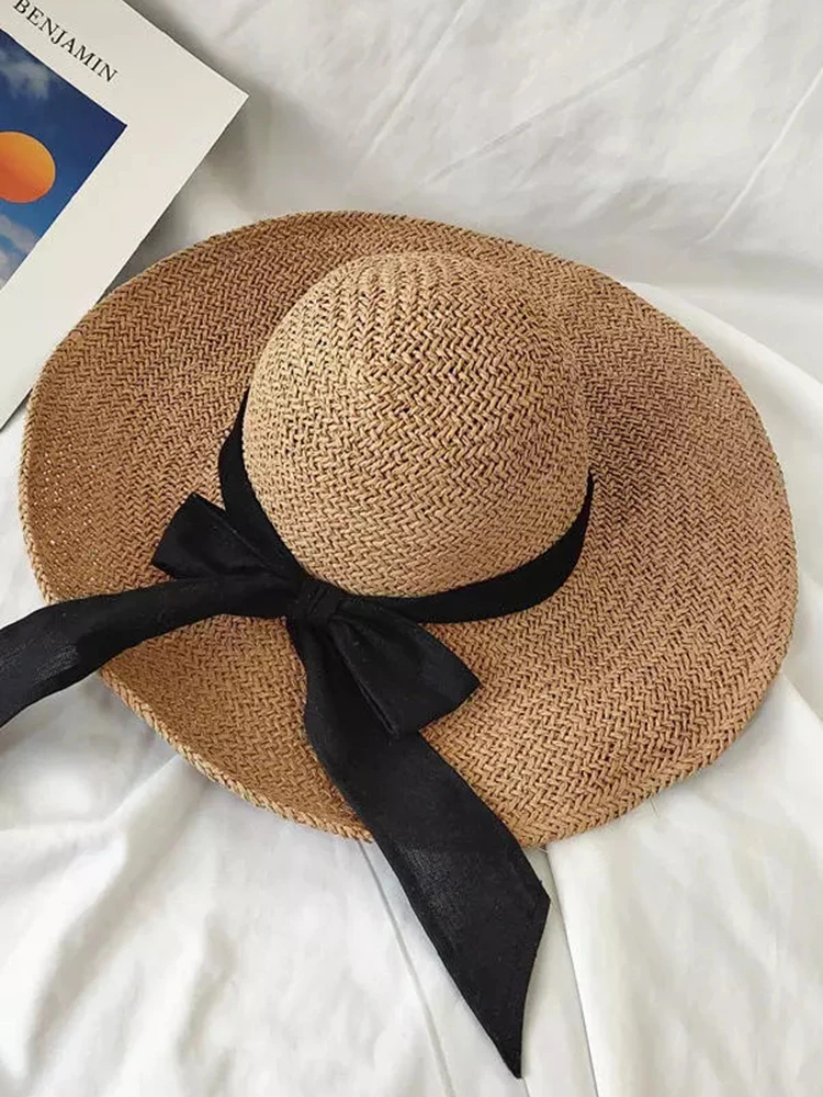 Large Brim Straw Hat Breathable 