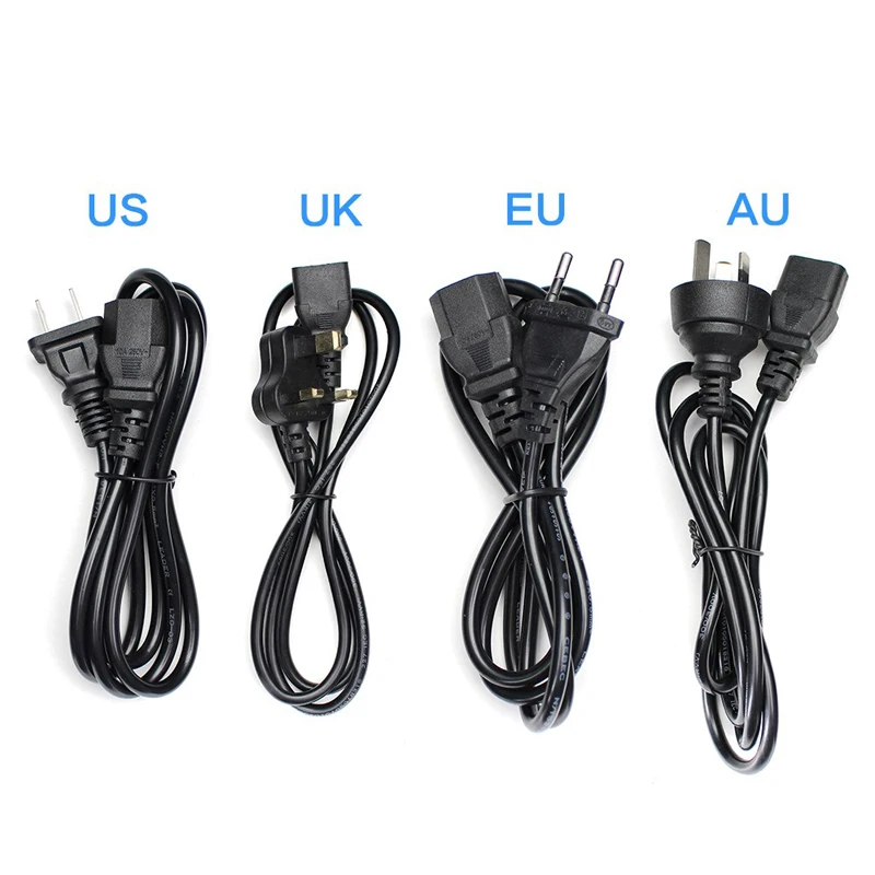 Universal AC to DC Power Supply Adapter - Multi-Voltage Output 5V/12V/24V, 1A-10A Adjustable Charger