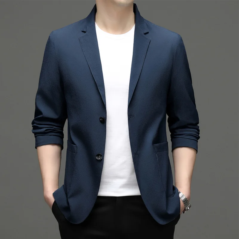 

K2577-Men's autumn and winter woolen suit