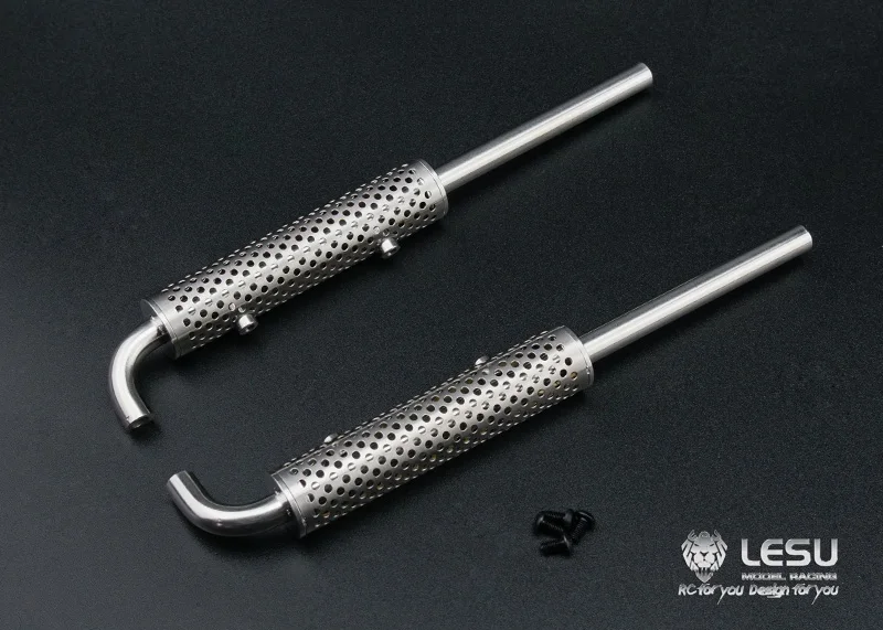 S7fe6edb374494e09a38b25d68eecfd09H タミヤ  1/14 RC トラック キングハウラー用煙突 煙突ファンネル 1:14 RC トラクタートレーラー LESU DIY パーツ