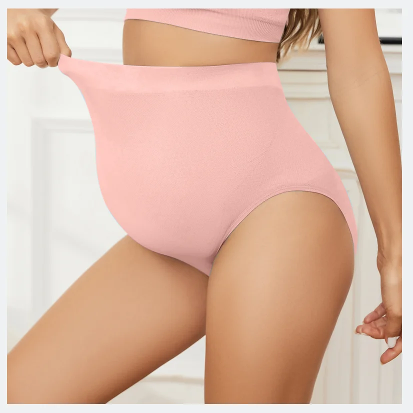 Maternity Seamless High-Waist Comfort Underwear