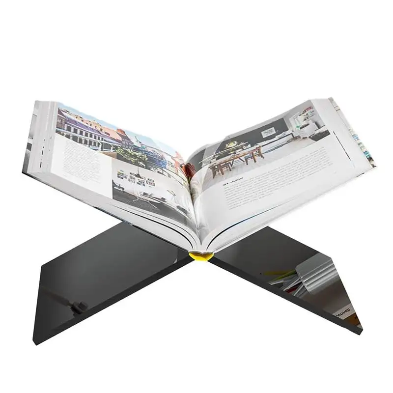 

Open Book Display Stand X Type Reading Stand For Open Closed Books Reading Bookstand Display Open Holder Coffee Table Book Stand