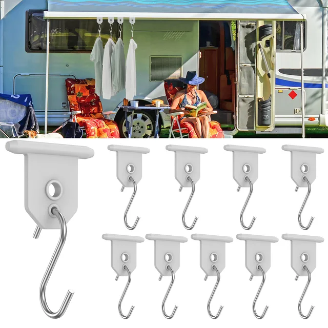10Pcs Sturdy Awning Hooks 1