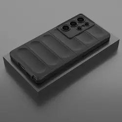 Silicone Protective Cover - Durable Shockproof Case for Galaxy S26+ (Black)