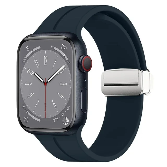 Magnetic Buckle Silicone Strap