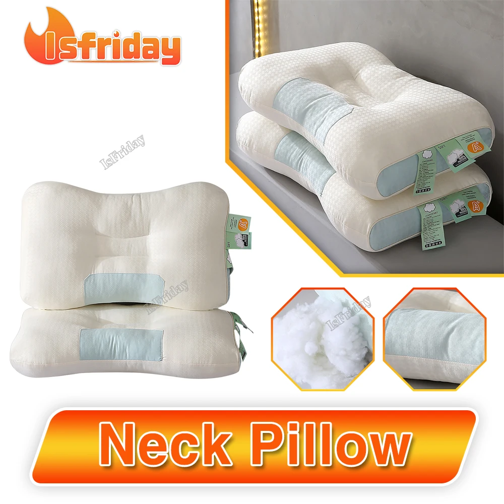 

Ergonomic Pillow Memory Orthopedic Cotton Pillow Slow Rebound Soft Memory Slepping Pillows Ergonomic Shaped Relax