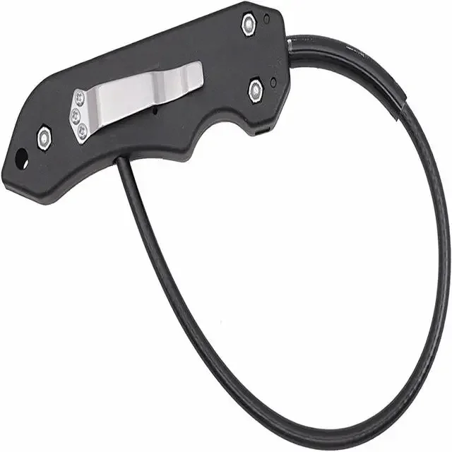Compact Martial Arts Training Whip for Outdoor Self-Defense and Personal Safety