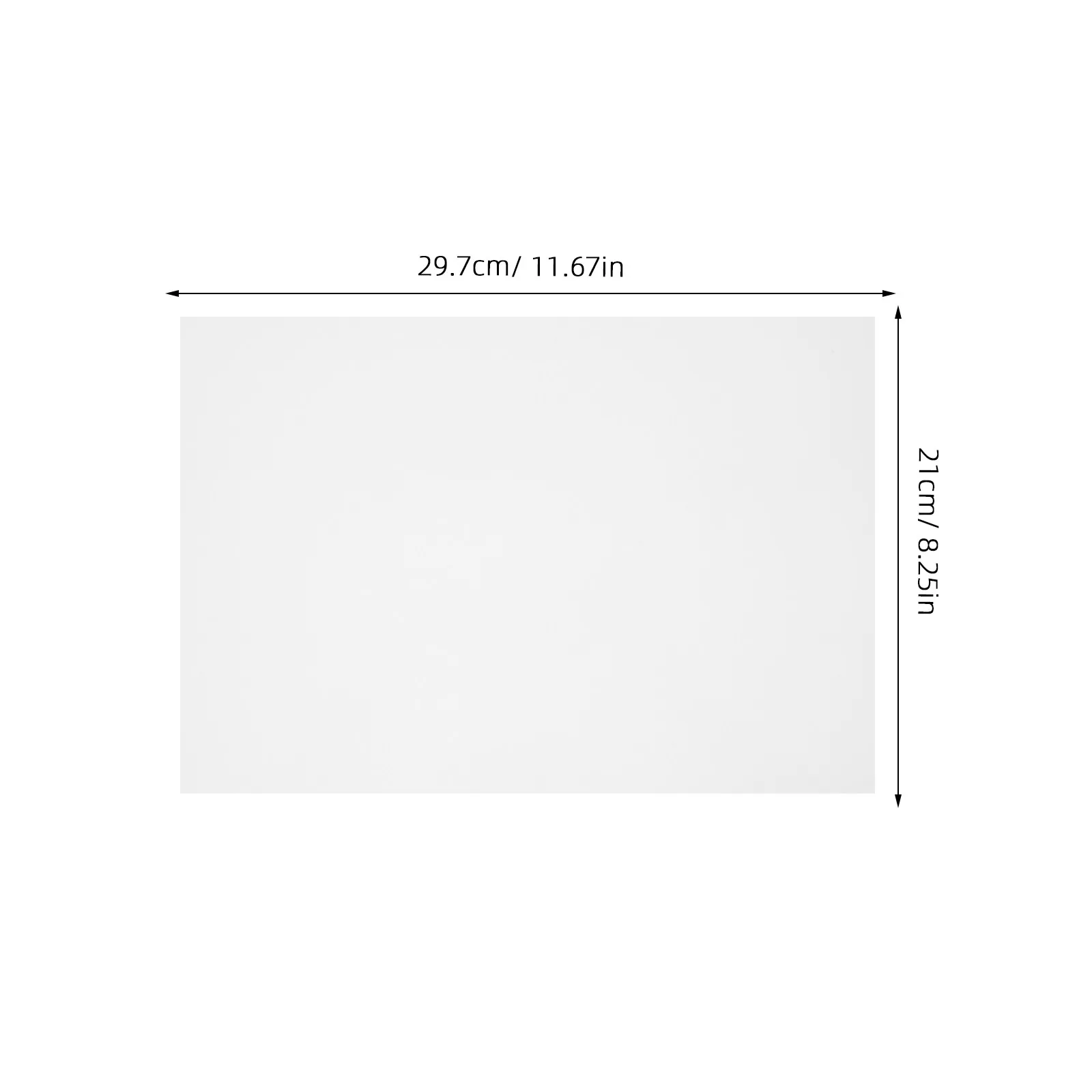 20매 A4 방수 라벨 용지 자체 접착식 인쇄 가능 스티커 용지 가정 사무실 학교 우편 포장 라벨링 용