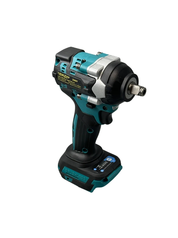 무선 임팩트 렌치, 마키타 충전식 18V 키 임팩트 배터리에 적합, 2800 RPM 렌치 토크, 400Nm 스크루드라이버 전동 공구