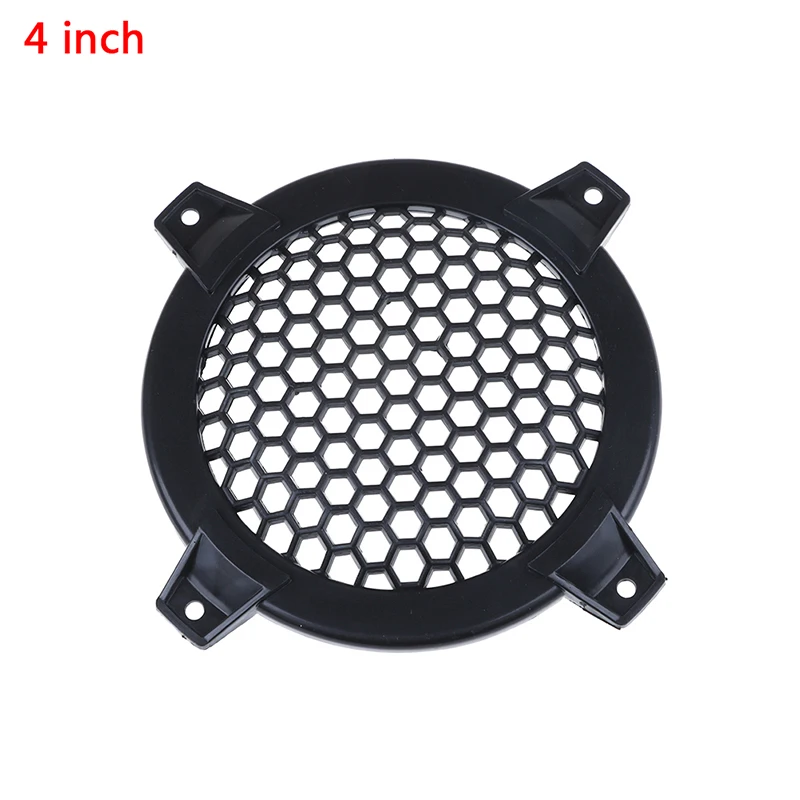4/6/8/10/12inch Car Speaker Conversion Net Cover Car Audio Decorative Circle Metal Mesh Grille Protection audio speaker grille cover