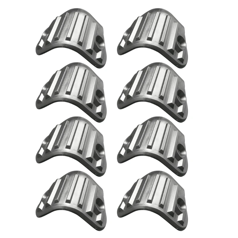 

8Pcs Black Plastic Guitar AMP Speaker Cabinet for Case Corner Right Angle Protec DropShipping