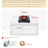 Infrared Cookerfierce Fire Gas Stove Single Stoves, Ionic Extinguishing Protection Home Natural Gas Burner Stove Desktop 4