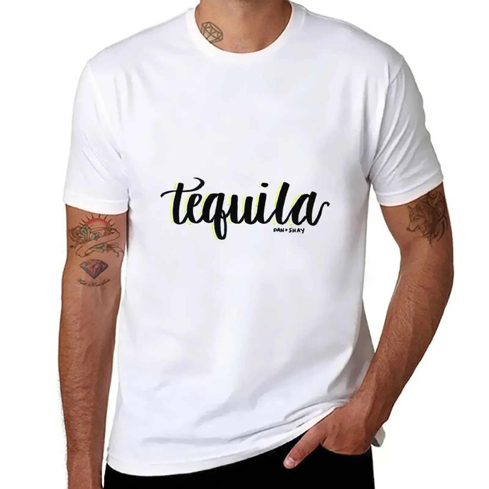 

Dan & Shay: Tequila T-Shirt korean fashion anime funnys mens t shirt