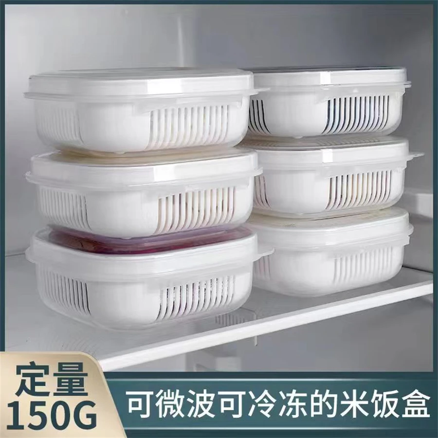 

Storage Box Fresh-Keeping Box Refrigerator Fruit Vegetable Drain Crisper Kitchen Storage Containers Kitchen Gadget