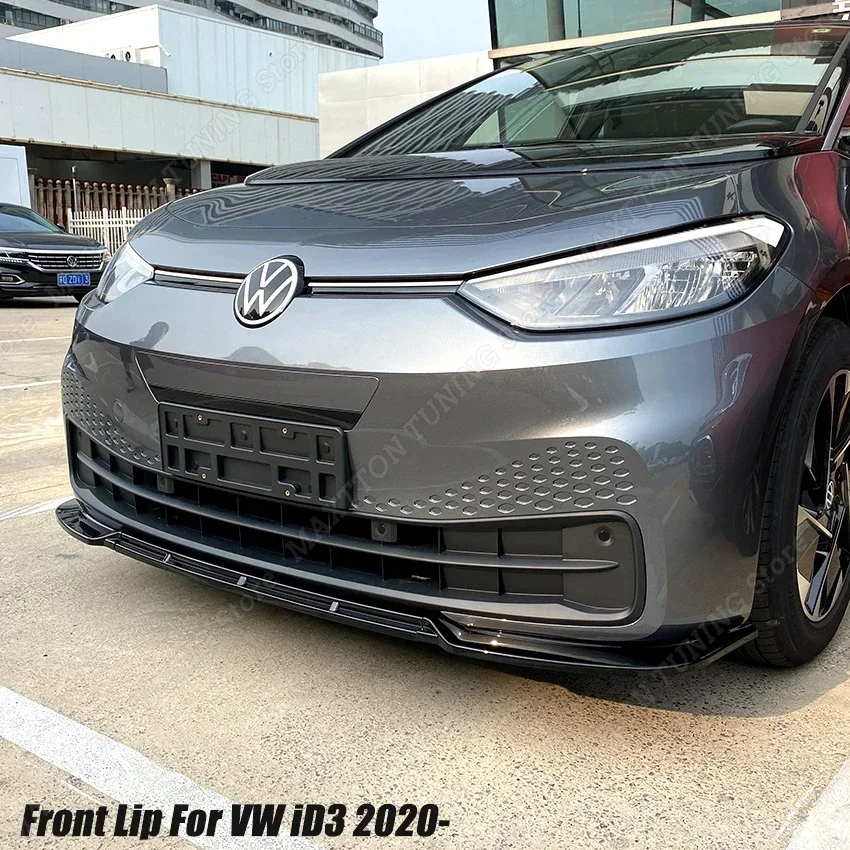 

Разветвитель переднего бампера для Volkswagen VW ID.3, спойлер для губ, диффузор, крышка, защита корпуса, комплект для тюнинга ID.3 Pro ID3 Pro S 2020-2023