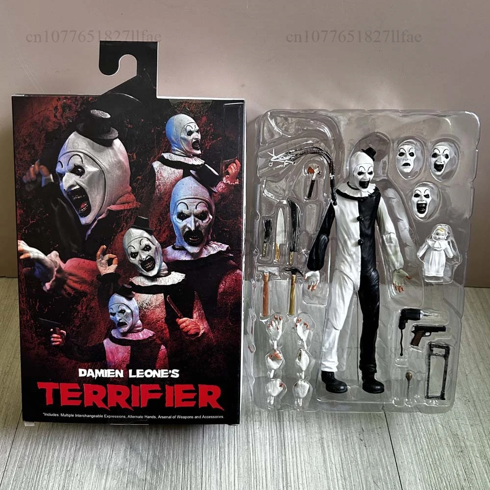 NECA Art The Clown Terrifier Damien Leone Action Figure Movable