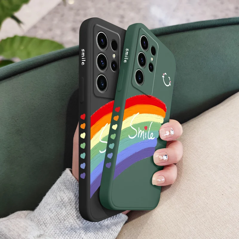 Vibrant Gradient Phone Case - Rainbow Warmth Collection