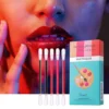 Lip Gloss Cotton Swab Waterproof Durable Lipstick Swab Lazy Lipstick Non-Stick Lipstick Pill Lipstick Multicolor Liquid Lip-Tint 2