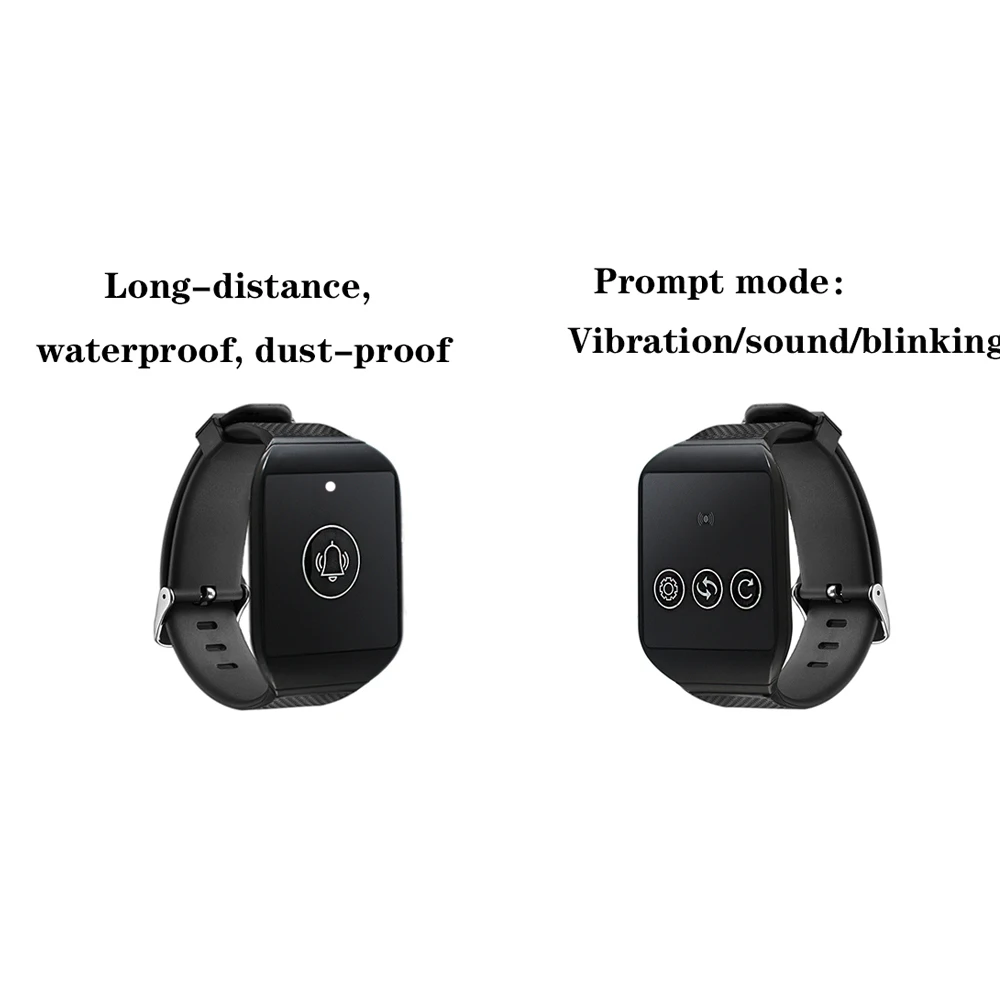 Wireless Ver Receiver Garçom Call Restaurante Pager para Hookah Cafe Dentist Clinic Su690 - Imagem 4