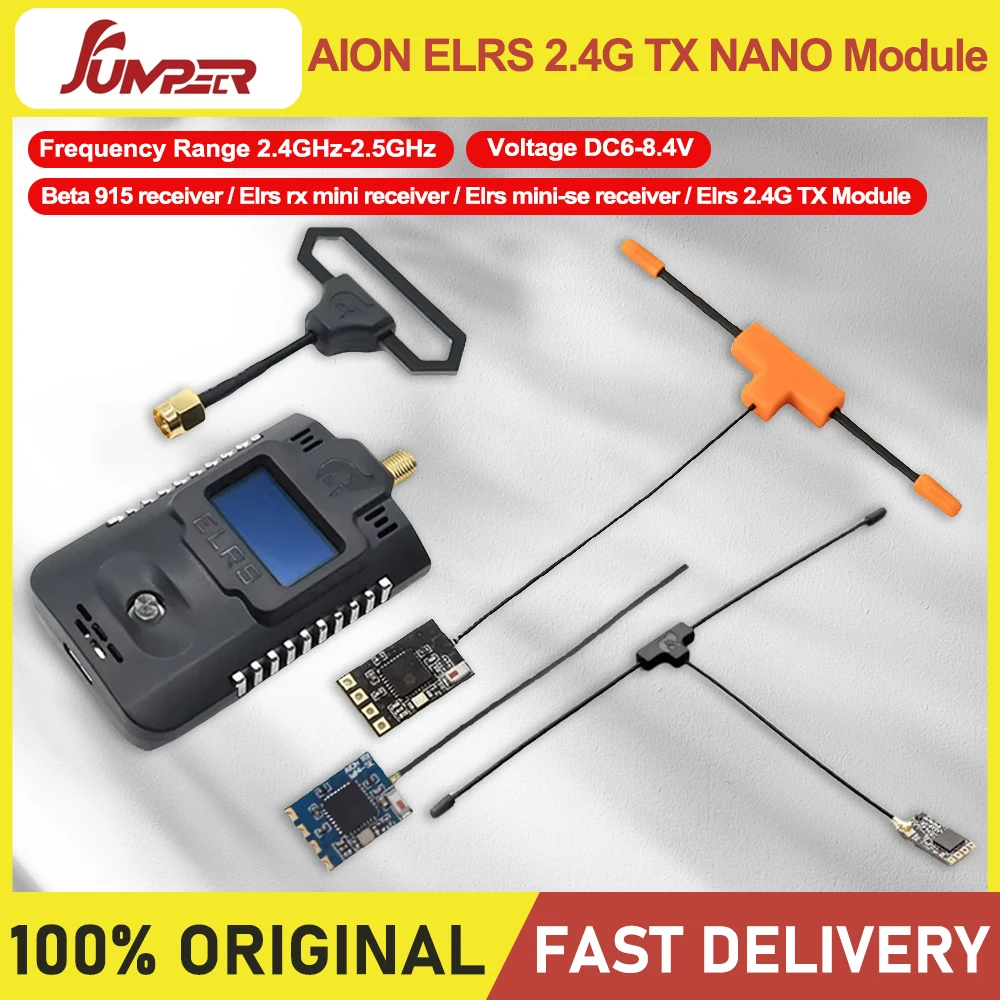 【新品】Jumper ELRS 2.4 TX nano 技適あり Jumper 2.4G ELRS AION Nano | Rotorama