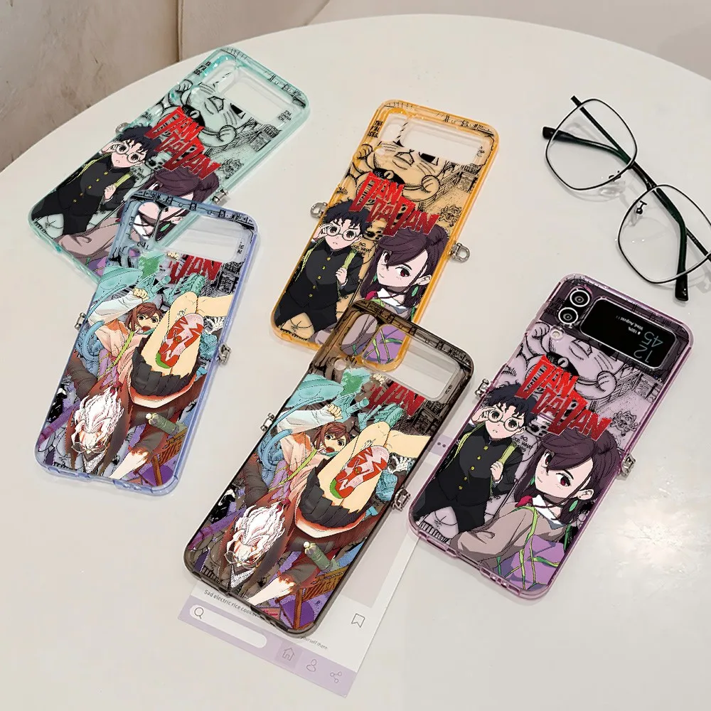 Anime Dandadan Hot Phone Case | Semi-Transparent Foldable Soft TPU Cover