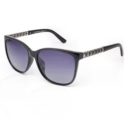 Stylish Women's Polarized Sunglasses with UV 400 Protection (2359-black)