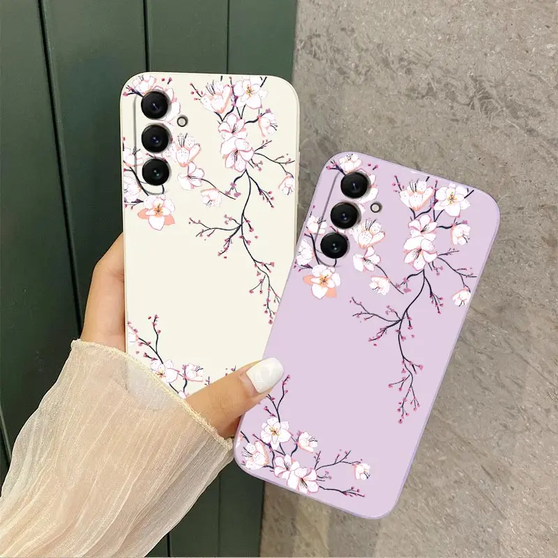 Bright Orchid Silicone Phone Case Cover