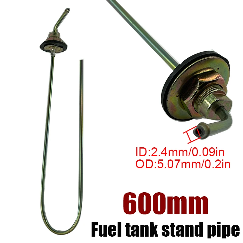 600mm Car Fuel Tank Stand Pipe Standpipe Pick Up For Webasto Eberspacher Parking Heater Oil Extractor Auto Heater Accessories