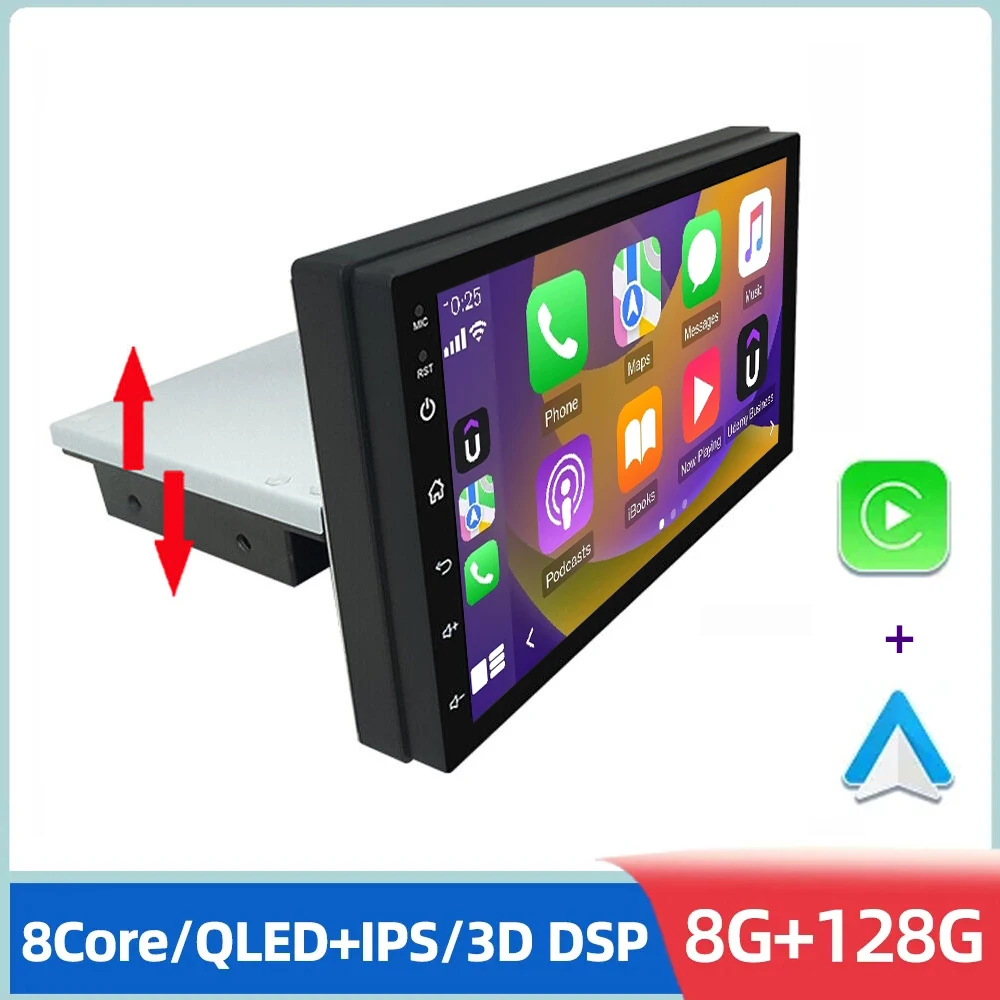 

Android 13 Car Radio 1 Din Autoradio 4G+64G Universal 7"INCH WIFI GPS Bluetooth Audio Multimedia Video Player Mirror link