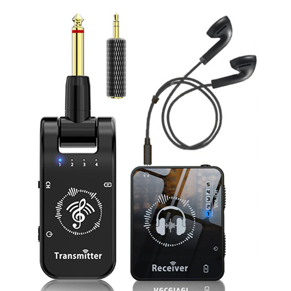 Wireless Ear Transmission System Transmitter 2.4GHz Wireless Transmission Band Professional Versatile Transmitter
