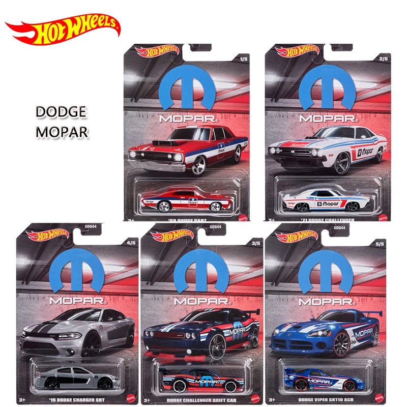 Original Hot Wheels Mopar Dodge Car Suit Modern Classics Speed And Passion Modelli In Lega Simulati Giocattoli Per Ragazzi Regalo 1/64 Metallo