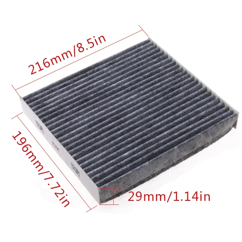 Car pollen cabin air filter 87139-YZZ08 87139-30070 87139-07010 for Toyota Auris Avensis Camry Corolla Hilux RAV4 Prius Yaris air filters