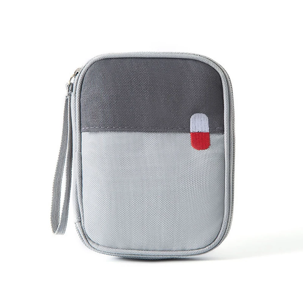 Travel Thickened Medicine Box Outdoor First Aid Kit Large Capacity Home Portable Waterproof Fabric Medicine Cabinet Storage Box 5