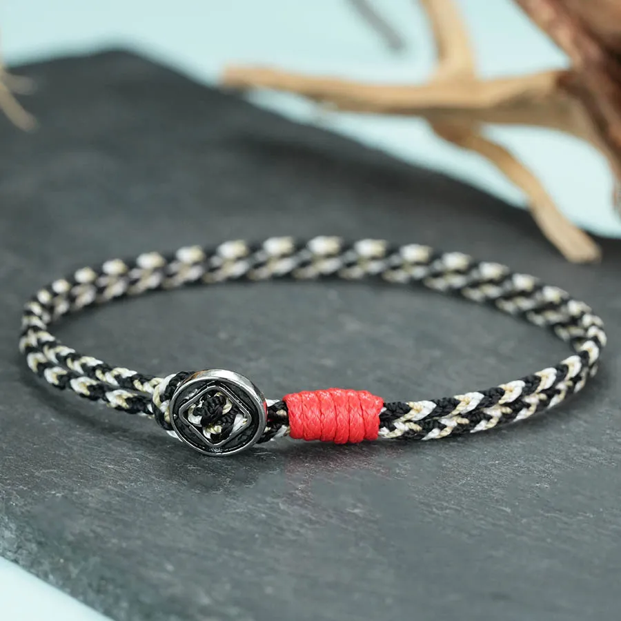 Thin Rope Fabric Friendship Bracelet for Men and Women