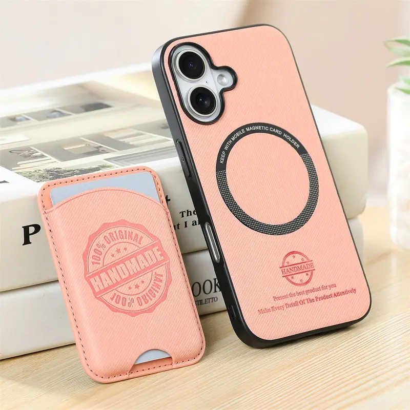 2-in-1 Leather Magnetic Back Case