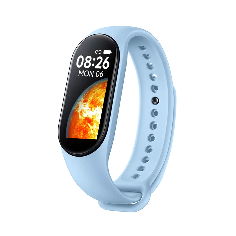 

M7 Smart Watch M6 Smartwatch Wireless Charging Wristband reloj inteligente hombre smart watch women