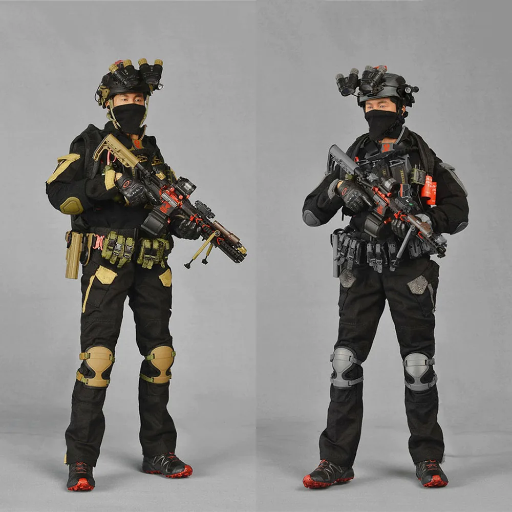 

Mse Easy&Simple Es 1/6 Men Soldier Z.E.R.T Joint Task Force Asia Mission Specific Equipment Full Set 12" Action Figure Model