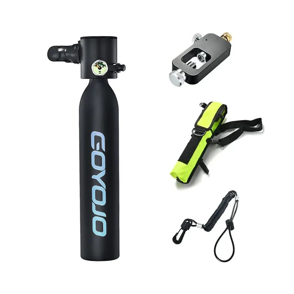 Réservoir De Plongée GOYOJO 3L – Kit Bouteille D'oxygène Sous-marine Avec Respirateur
