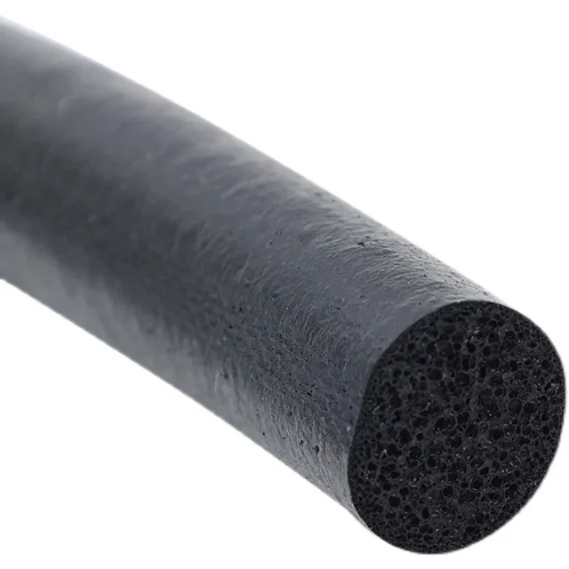 3/1M Dia 3/4/5/6/7/8/10/12/15/18mm Solids Black Sealing Strip Nitrile Rubber Round Strip ,Black EPDM Rubber Foam 3