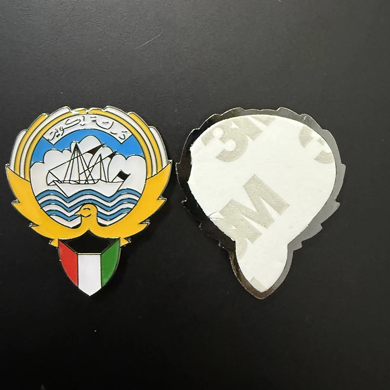 Kuwaiti Flag Metal Lapel Pin Badge - Enamel National Flag Pin *Mix & Match Deal*