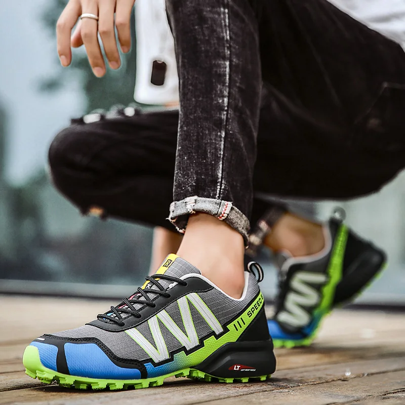 Cycling Shoes MTB Men Motorcycle Oxford Cloth Waterproof Bicycle Outdoor Hiking Sneakers Winter